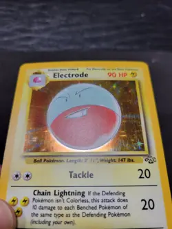 LP Pokemon TCG Electrode Jungle 2/64 Holo Unlimited Holo Rare - Image 4