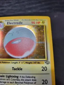 LP Pokemon TCG Electrode Jungle 2/64 Holo Unlimited Holo Rare - Image 5
