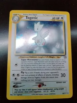2000 Pokemon Neo Genesis Togetic Holo 16/111 NM - Image 1