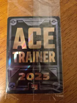 Pokemon TCG Celebratory Fanfare 2025 Ace Trainer Reward Black Star Promo Sealed - Image 2