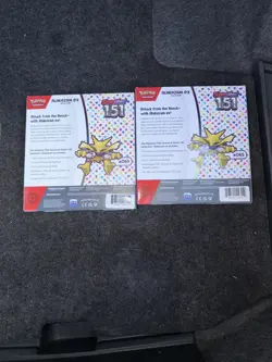 2 Pokemon Scarlet & Violet 151 Alakazam EX Collection Box’s - Image 2