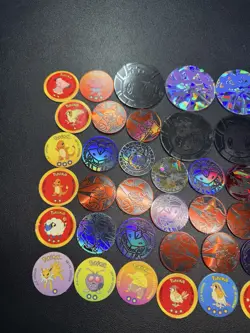 67x Pokemon Coins Lot Offical TCG Coin GREAT Lots Of Charizards - Image 3