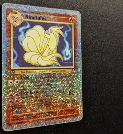 Pokemon LEGENDARY COLLECTION - #17/110 Ninetales - Reverse Holo - ENG - Damaged - Image 4