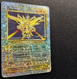 Pokemon LEGENDARY COLLECTION - #19/110 Zapdos - Reverse Holo - ENG - Damaged - Image 5