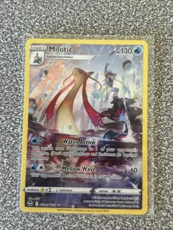 Pokemon TCG Milotic Swsh12: Silver Tempest Trainer Gallery Tg02/Tg30 Holo Ultra - Image 1