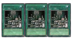 Yugioh- 3X Prohibition - Rare - Unlimited - PSV-039 - Moderate Play - Image 1