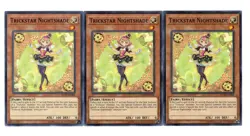 Yugioh- 3X Trickstar Nightshade - Common - Unlimited - FLOD-EN006 - Near Mint - Image 1