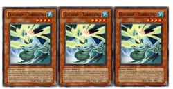 Yugioh- 3X Cloudian - Turbulence - Common - Unlimited - GLAS-EN013 - Near Mint - Image 1