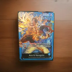 One Piece TCG ST22 Ace & Newgate Leader ST22-001 Full Art Foil - Image 1