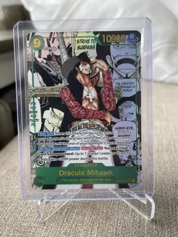Dracule Mihawk OP14 Manga Rare English NM/M One Piece TCG High End - Image 1