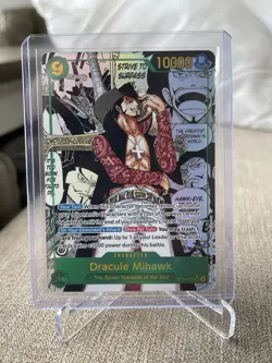 Dracule Mihawk OP14 Manga Rare English NM/M One Piece TCG High End - Image 2