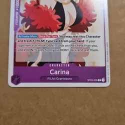 Carina (ST05-005) 005 NM Starter Deck 5 One Piece TCG CCG - Image 2