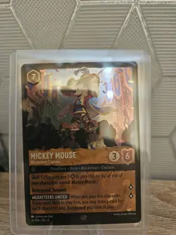 Mickey Mouse - FOIL - 16/204 - Ursulas's Return - Legendary Disney Lorcana Card - Image 1
