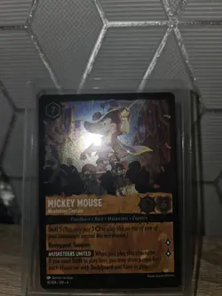 Mickey Mouse - FOIL - 16/204 - Ursulas's Return - Legendary Disney Lorcana Card - Image 3