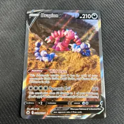 Pokemon Cards Drapion V GG49/GG70 Crown Zenith Galarian Gallery Holo Rare V NM - Image 3