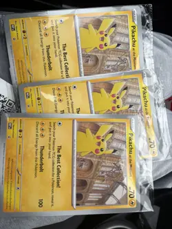 Pikachu At The Museum x Natural History London Jumbo Card - Sealed x 3 - Image 3