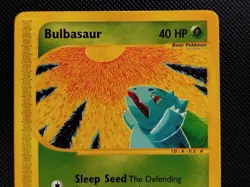 (LP-GD) Bulbasaur 95/165 2002 Expedition Base Set Pokemon Card 'Praise the Sun' - Image 3