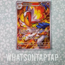 Pokemon Card Infernape 173/167 Secret Rare Scarlet Violet Twilight Masquerade - Image 1