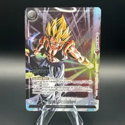 Dragon Ball SCG Tournament Winner Card Soul Punisher FB05-116 Alt Art Uncommon - Image 1
