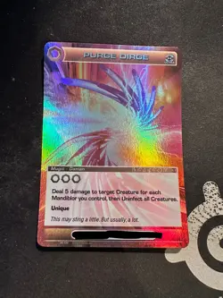 Purge Dirge - Ultra Rare - Chaotic Card - Zenith of the Hive N/M - Image 1