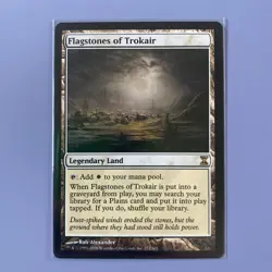 MTG Flagstones Of Trokair Time Spiral Regular NM - Image 1
