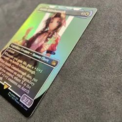 MTG Aerith Gainsborough #0374 (Borderless Foil) Portrait Final Fantasy NM/M - Image 5