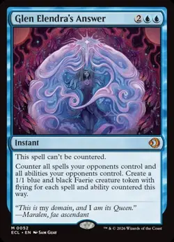 GLEN ELENDRA'S ANSWER NM! *LORWYN ECLIPSED* - Image 1