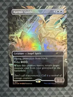 MTG Karmic Guide #1911 Rainbow Foil Rare Secret Lair Drop Series (SLD) - Image 2