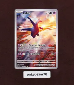Carte Pokemon Latios 203/191 EV08 Etincelles Deferlantes SSP FR Neuf - Image 1