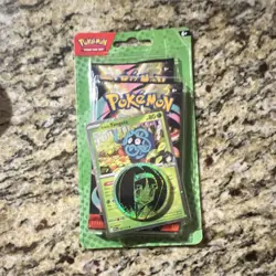 Pokemon Mega Evolution–Ascended Heroes Promo Booster Pack Erika's Tangela - Image 1