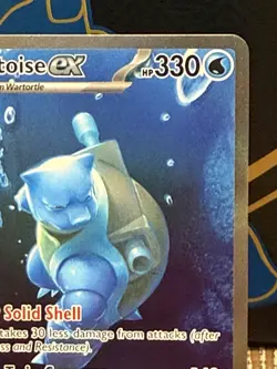 Pokemon TCG Blastoise EX 151 Special Illustration Rare 200/165 Near Mint - Image 4