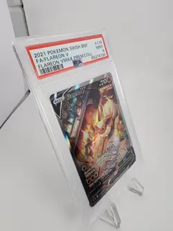 2021 POKEMON SWSH BLACK STAR PROMO #179 FULL ART/FLAREON V PSA 9 - Image 2