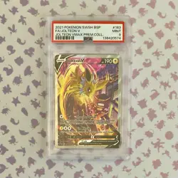 Jolteon V SWSH183 2021 Pokemon TCG Sword & Shield Black Star Promo PSA 9 - Image 1