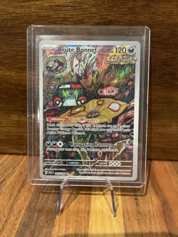 Pokemon TCG Brute Bonnet 207/182 Illustration Rare Paradox Rift NM/M - Image 1