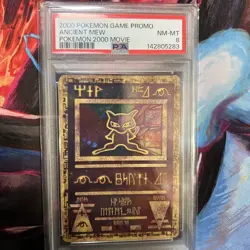 PSA 8 ANCIENT MEW - POKEMON 2000 MOVIE PROMO - NM/MINT - Image 1