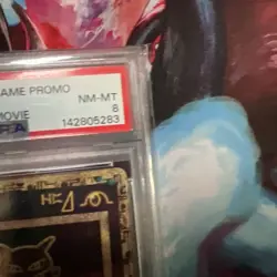 PSA 8 ANCIENT MEW - POKEMON 2000 MOVIE PROMO - NM/MINT - Image 4
