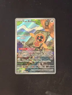 Fan Rotom 250/217 IR Ascended Heroes Evolution NM English Pokemon TCG - Image 1