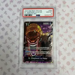 2025 ONE PIECE ENG CARRYING ON HIS WILL ALT ART ST. SHEPHERD JU PETER PSA 10 - Image 1