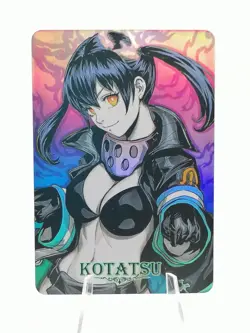 Tamaki Kotatsu - Fire Force - Comic Styled Anime Game Waifu Card - Image 1