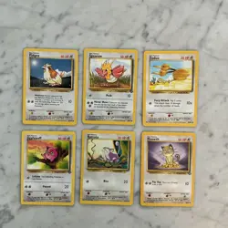 Pokemon Card Lot 1999 WOTC 35 Different Cards All NM, Never Played - Image 3