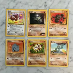 Pokemon Card Lot 1999 WOTC 35 Different Cards All NM, Never Played - Image 4