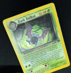 2000 Dark Golbat MP- Holo Rare 7/82 - Pokemon Team Rocket Unlimited Card WOTC - Image 2
