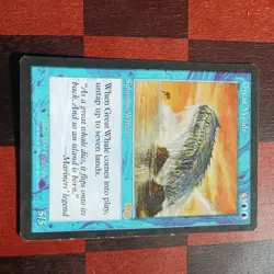 Mtg Great Whale LP Urza's Saga Reserved List Rare Magic Card - Image 2
