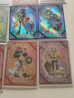 Pokemon Chinese Baby Eif Pocket Claw Machine HR/QR/GR/Full Art Holo Cards - Image 3