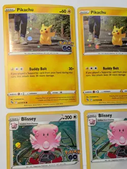6x Cosmos Rare GO LOT - Pikachu Snorlax Blissy professor resea TCG Card 027/078 - Image 5