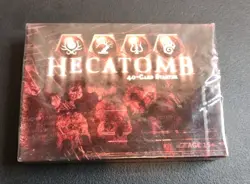 New Hecatomb TCG CCG Starter Deck 40 Card Horror vtg Sealed - Image 1