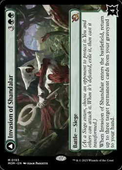 Invasion of Shandalar // Leyline Surge [March of the Machine] Magic MTG - Image 1