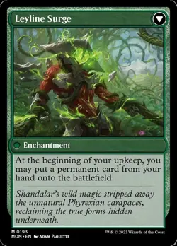 Invasion of Shandalar // Leyline Surge [March of the Machine] Magic MTG - Image 2