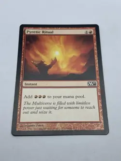 Pyretic Ritual - M11 Core Set 2011 - MTG - COM - Magic The Gathering - Image 2