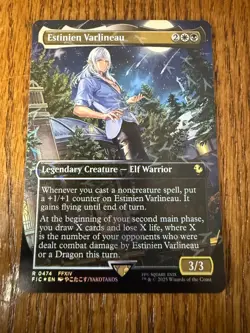 CHOCOBO TRACK FOIL BORDERLESS Estinien Varlineau Commander: Final Fantasy - Image 1